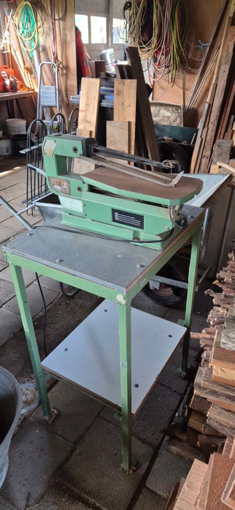 Ferm figuurzaagmachine op werkbank, Minder dan 30 mm, Gebruikt, Ophalen of Verzenden, Ferm