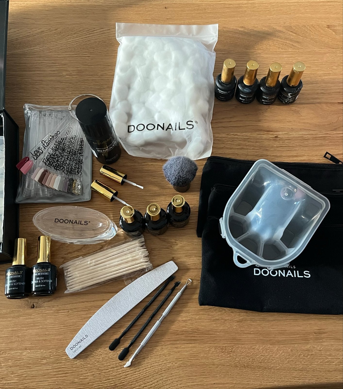 Doonails complete set, incl extra’s, Sieraden, Tassen en Uiterlijk, Overige kleuren, Nieuw, Ophalen of Verzenden, Handen en Nagels