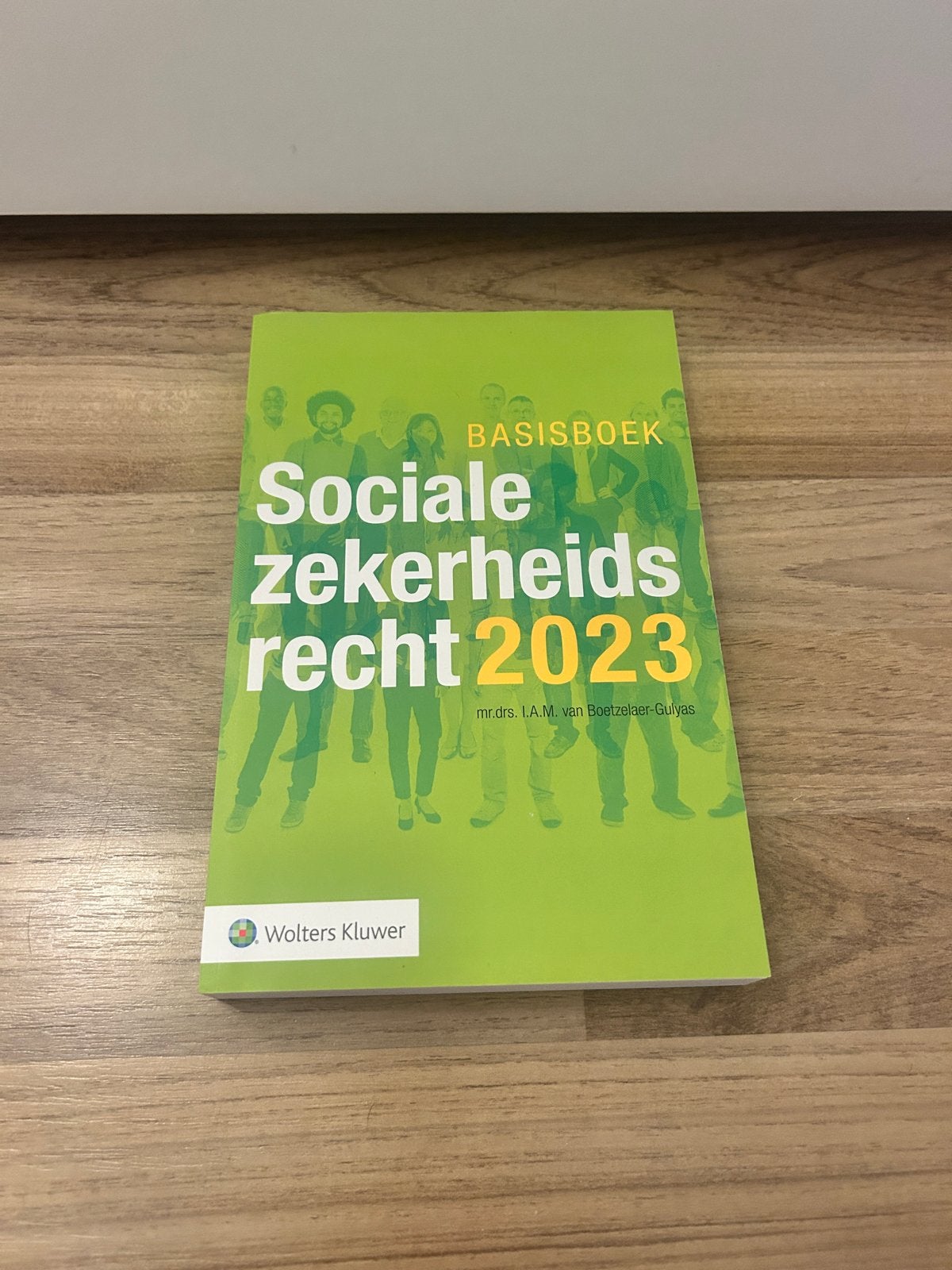 Basisboek Sociale Zekerheidsrecht 2023 - Wolters Kluwer, Ophalen of Verzenden, Gamma, Zo goed als nieuw, HBO