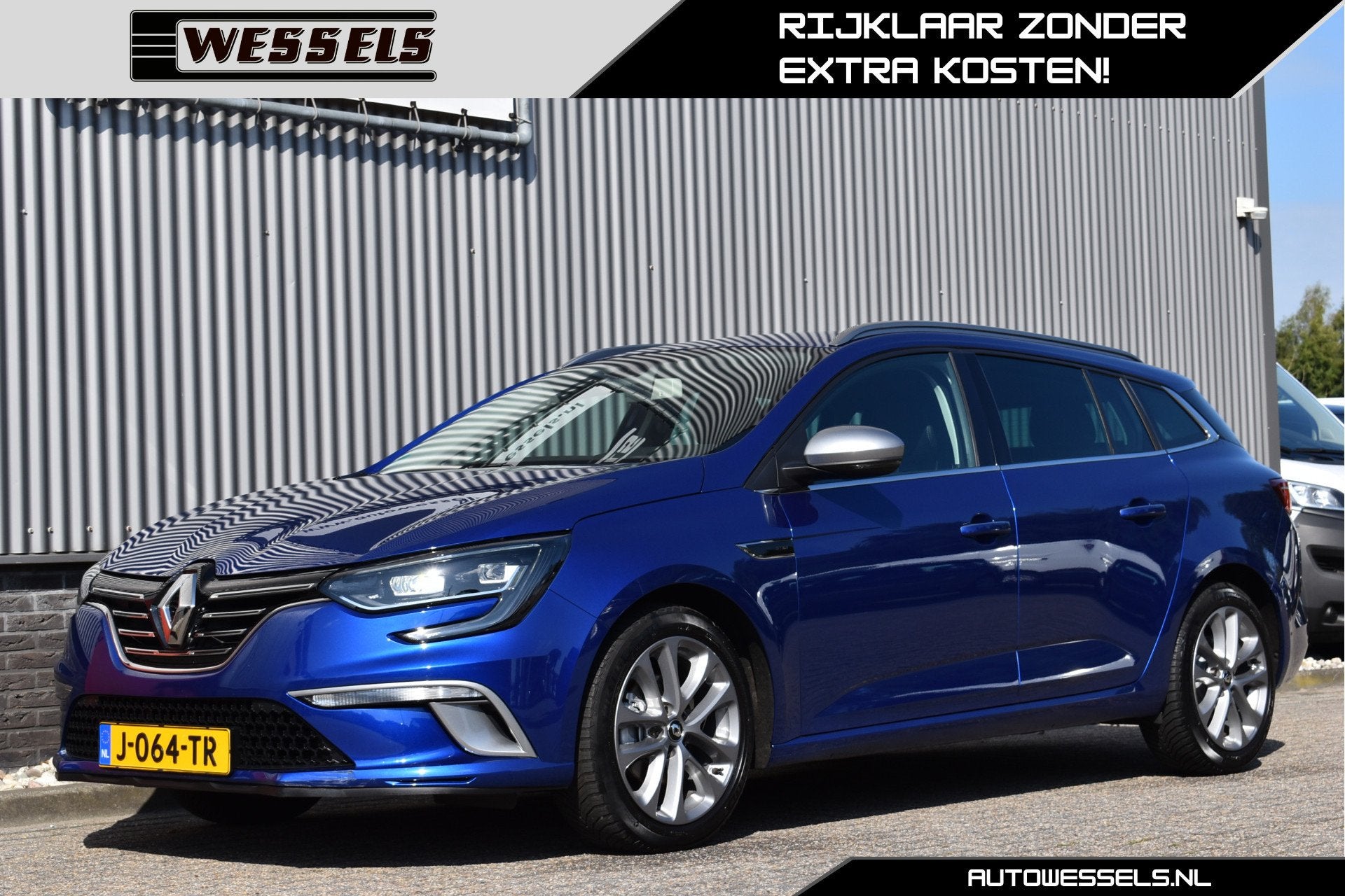 Renault Mégane Estate 1.2 TCe GT-Line Keyless, Trekhaak, ha, Voorwielaandrijving, Gebruikt, 4 cilinders, Blauw