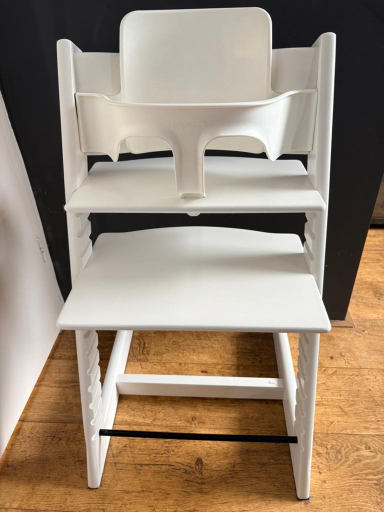 Stokke Tripp Trapp met babyset, Ophalen of Verzenden, Zo goed als nieuw, Meegroeistoel