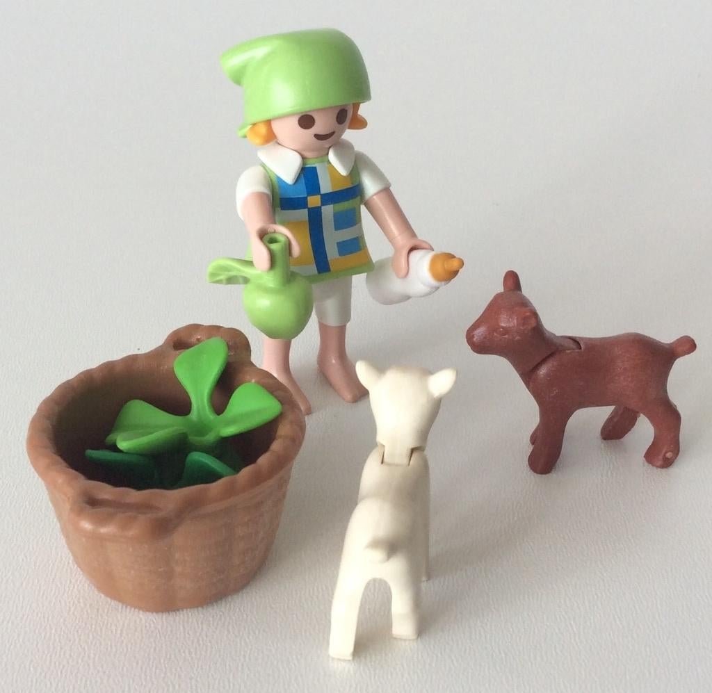 Playmobil 4674 meisje met geiten, Ophalen of Verzenden, Gebruikt, Complete set