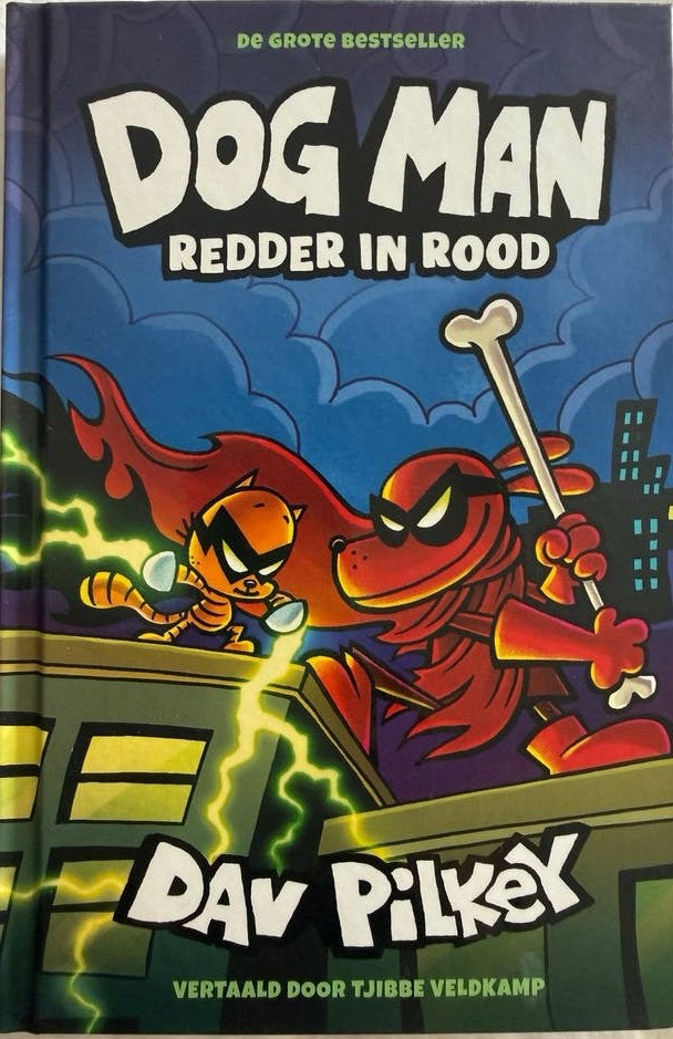 DogMan: Redder in Rood - Nieuw exemplaar, Boeken, Ophalen of Verzenden, Nieuw, Fictie