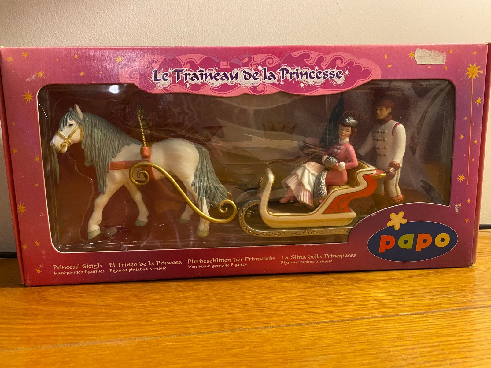Papo princess sleigh 39024 in originele doos, Ophalen of Verzenden, Zo goed als nieuw