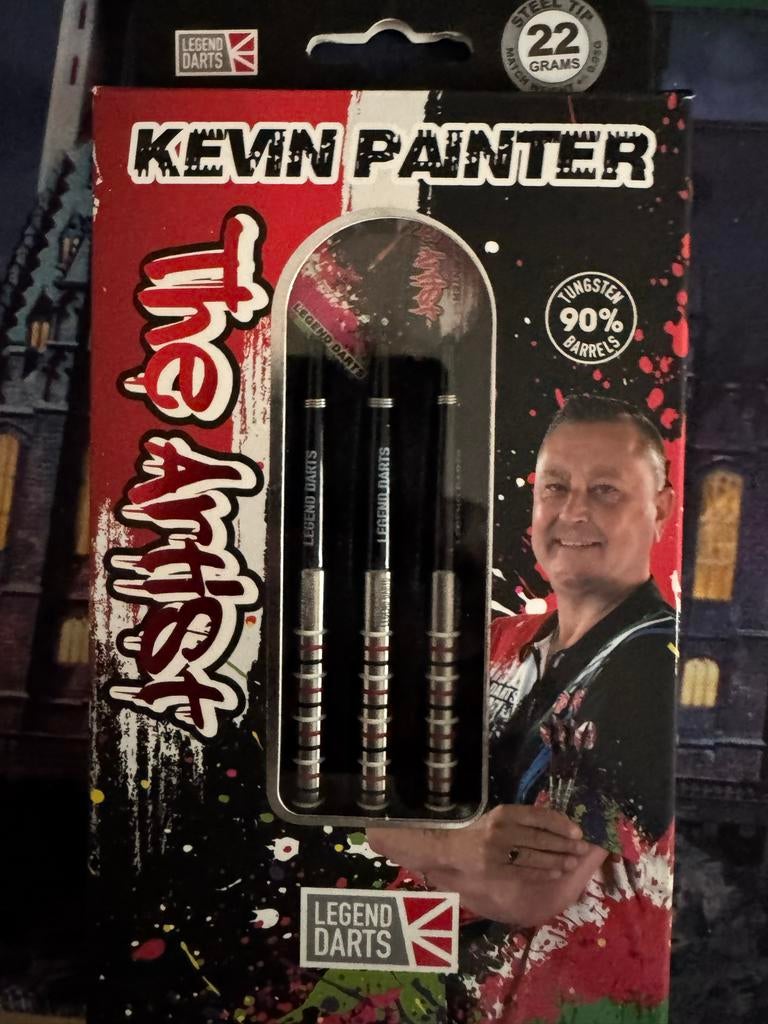 Legend Darts Kevin Painter "The Artist" 22 gram - Nieuw, Legend darts, ., Nieuw, Ophalen of Verzenden