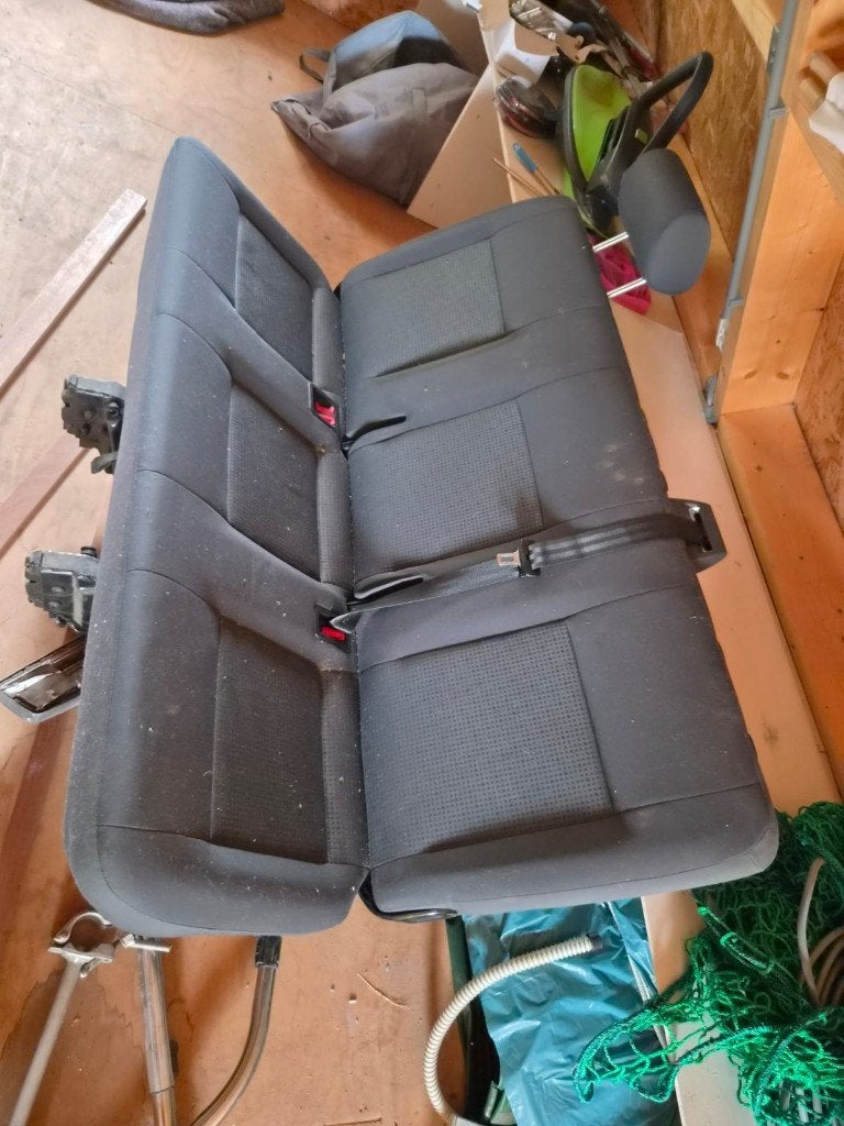 t5 3-zits bank vw transporter, Ophalen, Gebruikt, Volkswagen