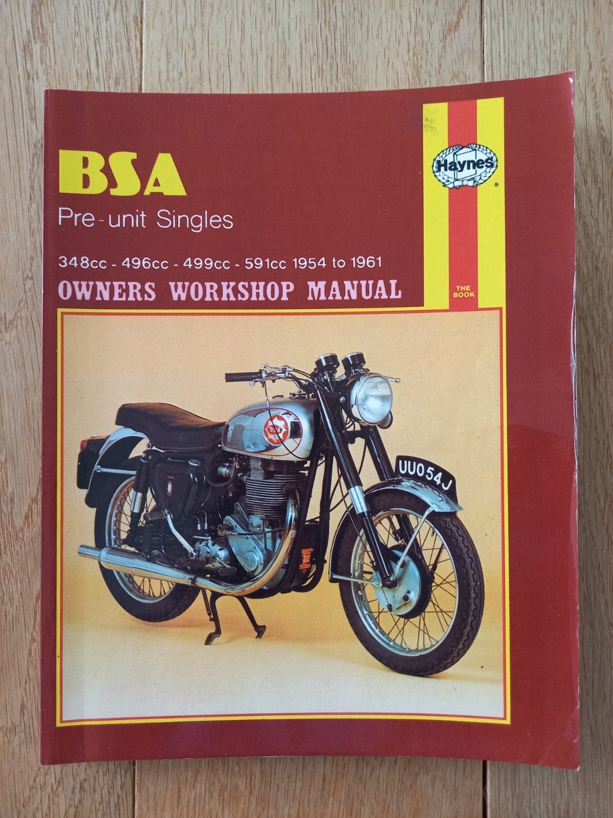 BSA Werkplaats handboek PRE-UNIT SINGLES 350 500 600cc, Ophalen of Verzenden, Overige merken
