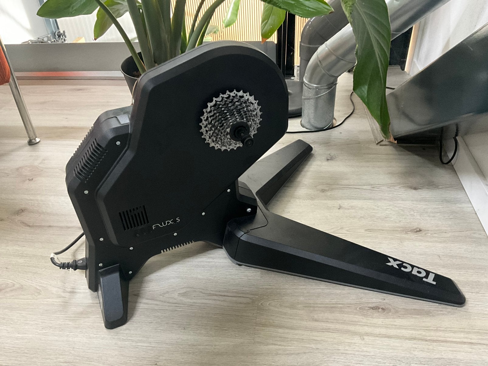 Tacx Flux S, Ophalen, Zo goed als nieuw, Hometrainer
