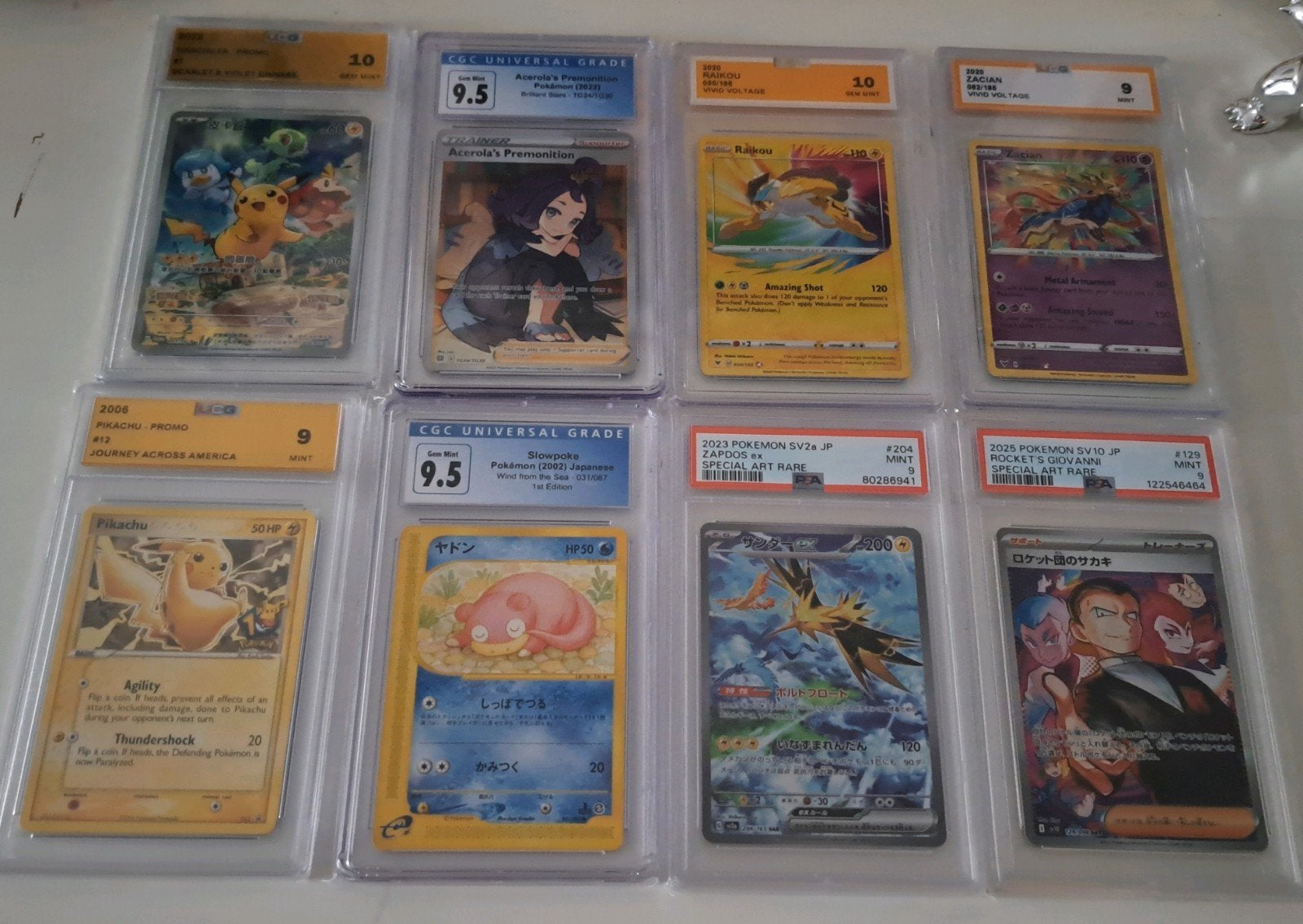 Diverse graded Pokémon kaarten - PSA, CGC, UCG, Hobby en Vrije tijd, Verzamelkaartspellen | Pokémon, Ophalen of Verzenden, Zo goed als nieuw