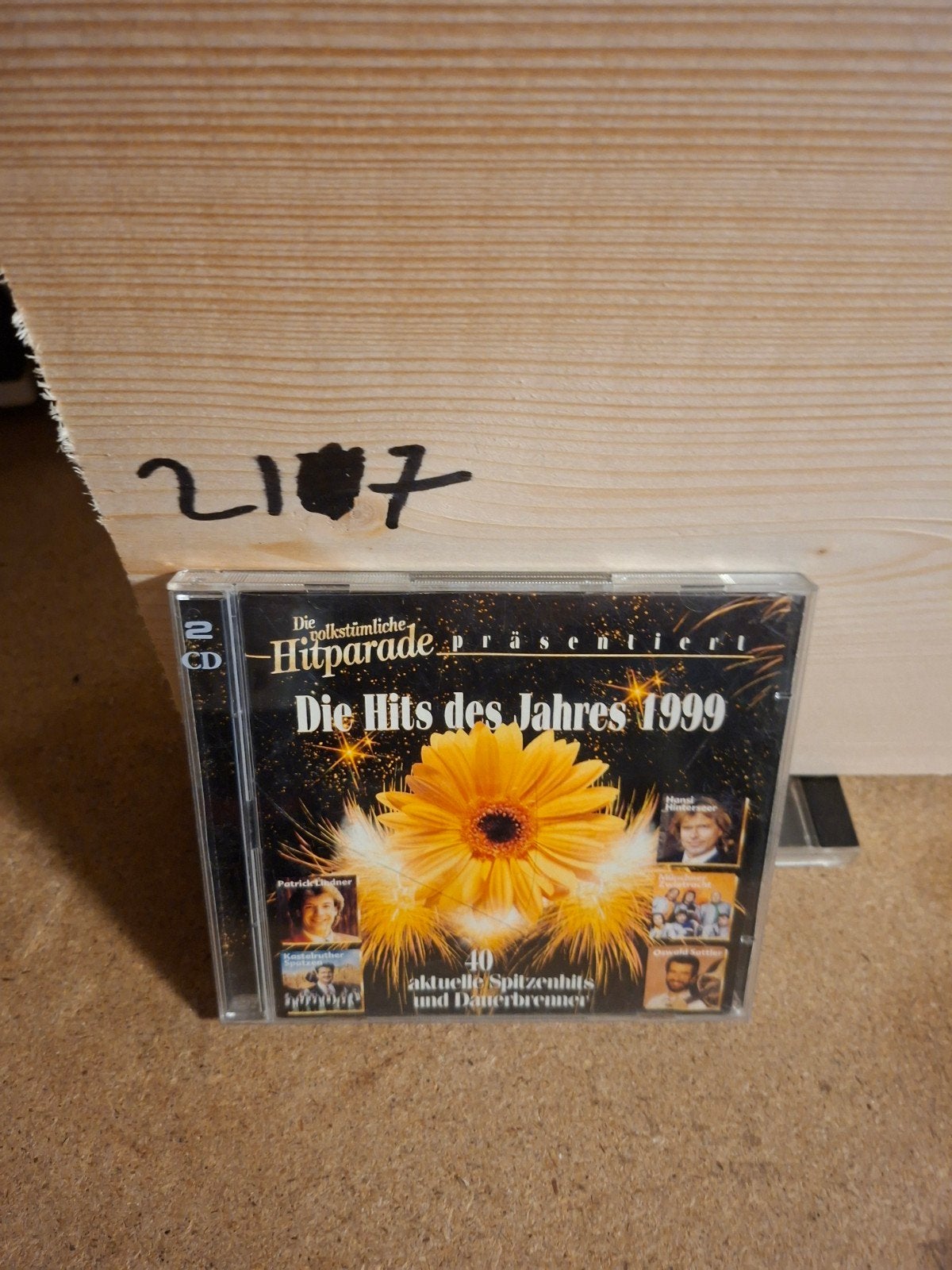 Die Hitparade: Die Hits des Jahres 1999 (2 CD), Gebruikt, Verzamelalbum, Inclusief doosje, Schlager