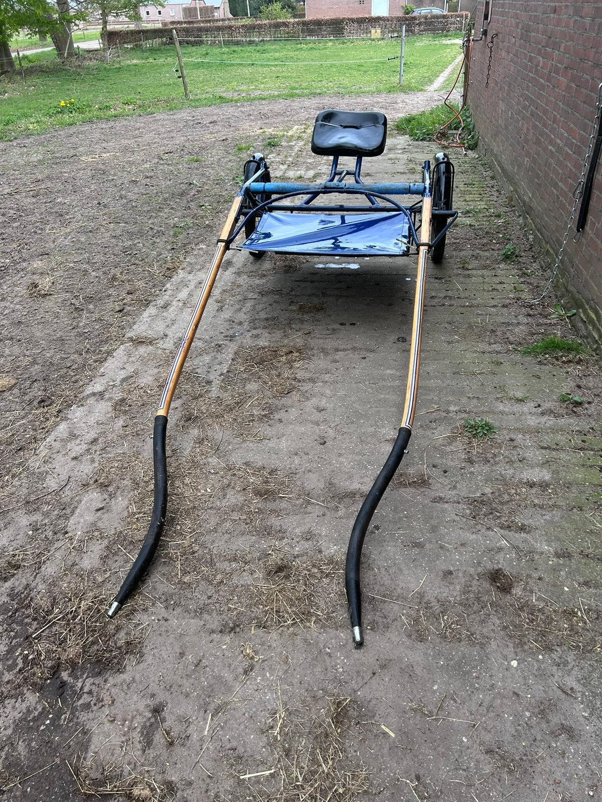Sulky voor draver incl tuig, Gebruikt, Sulky, Paard