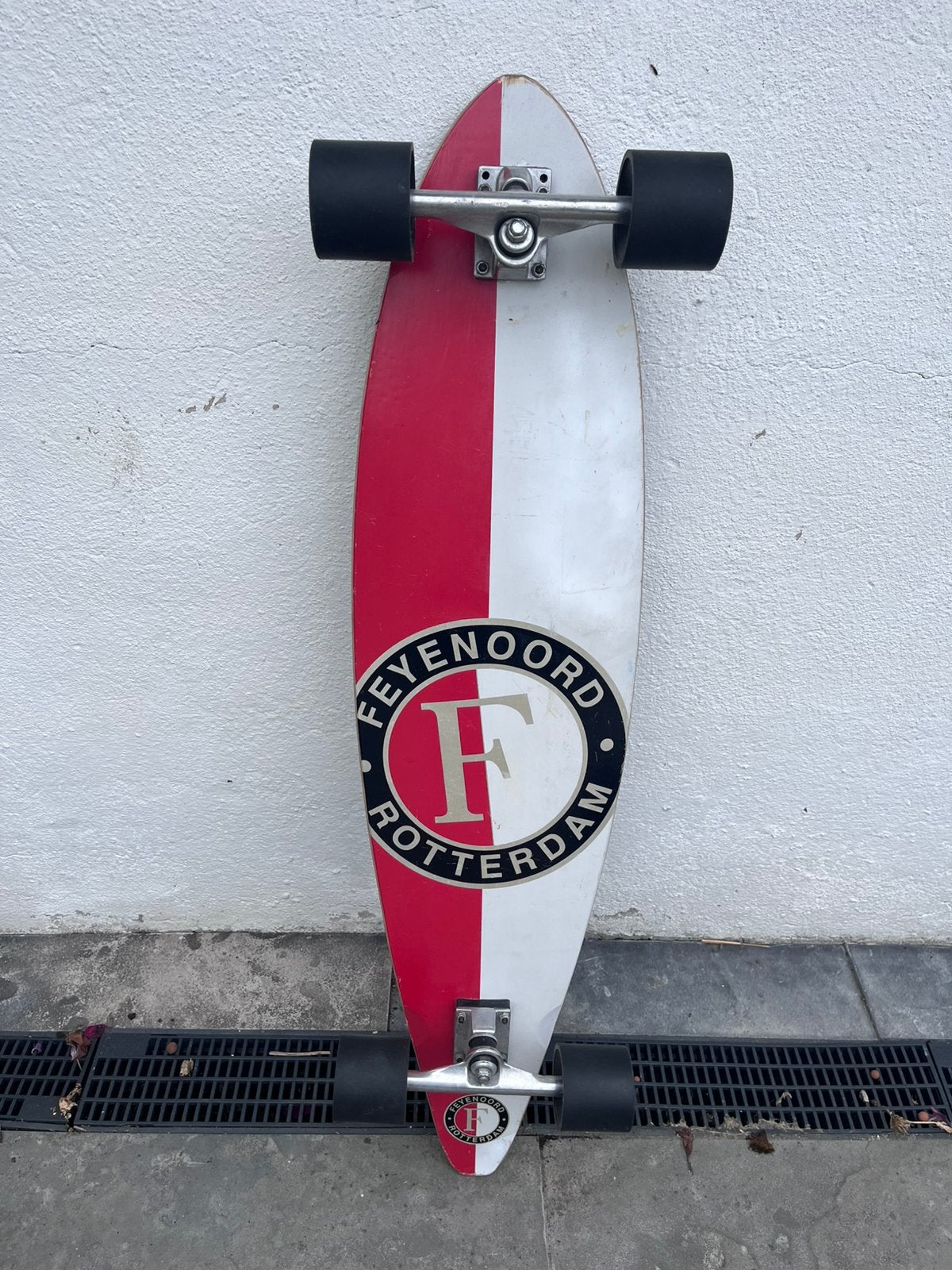 Feyenoord longboard, Ophalen of Verzenden, Gebruikt, Skateboard, Longboard