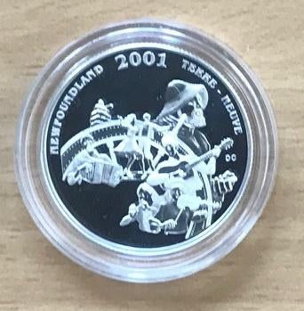 Canada - Silver 50 cents 2001 - Newfoundland and Labrador, Verzenden, Noord-Amerika, Losse munt, Zilver