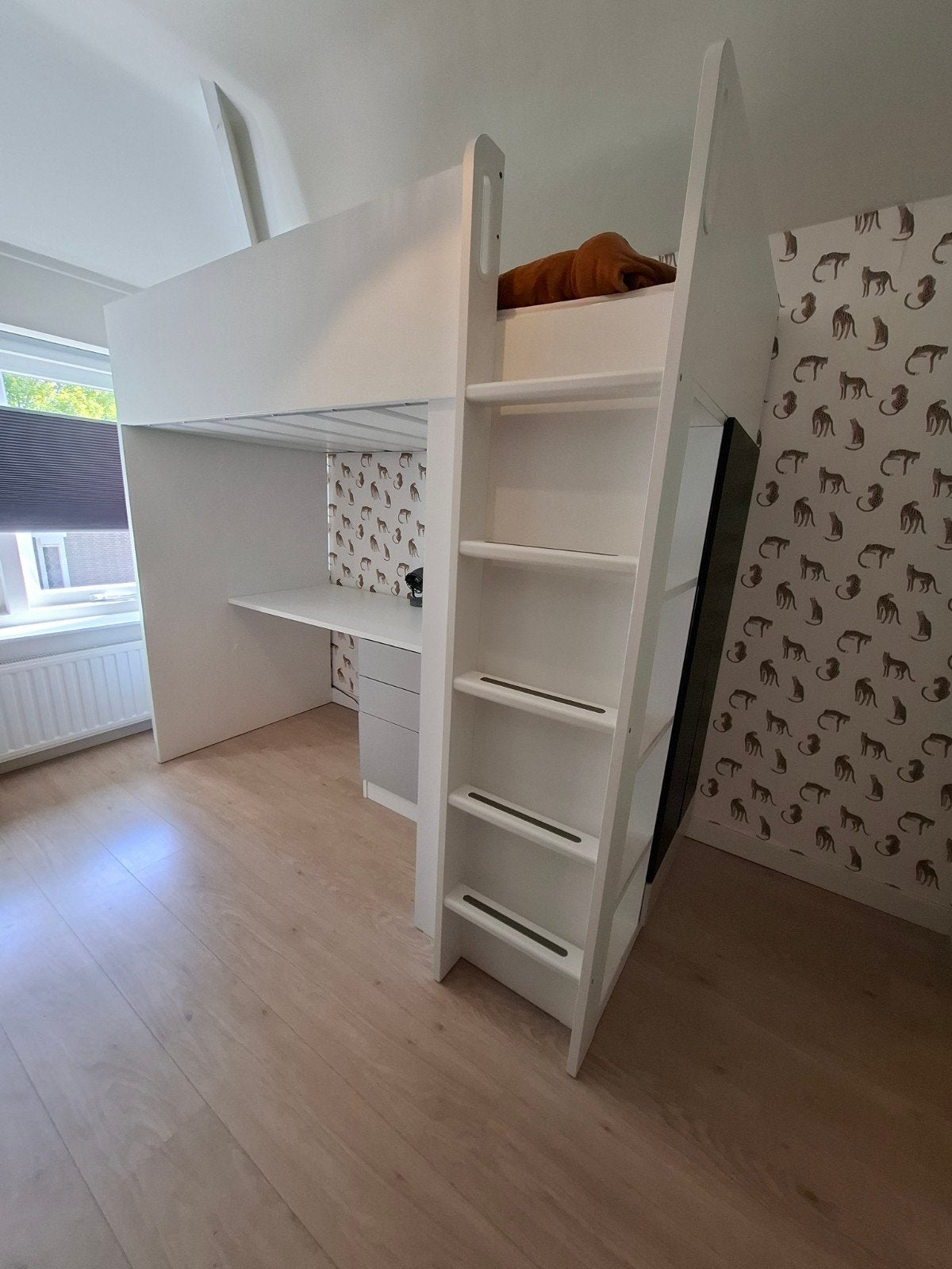 Ikea Smastad hoogslaper, Kinderen en Baby's, Kinderkamer | Stapelbedden en Hoogslapers, Ophalen, Gebruikt, Hoogslaper