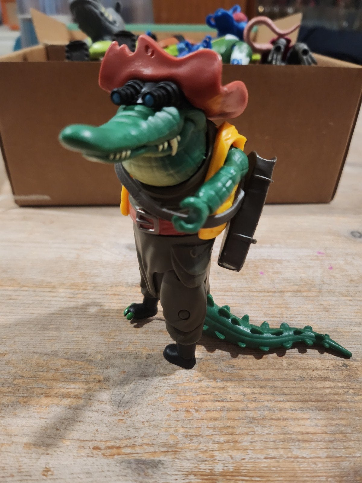 TMNT Leatherhead, Ophalen of Verzenden, Gebruikt