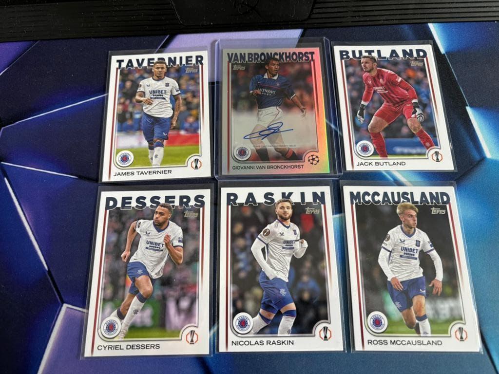 2024-25 Topps Chrome UEFA 242 kaartjes, Ophalen of Verzenden, Zo goed als nieuw, Meerdere plaatjes