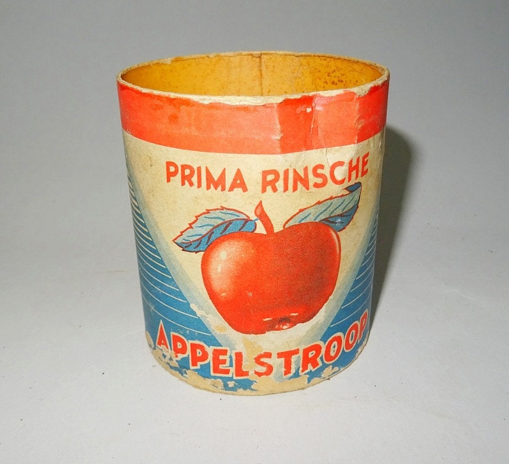 Kartonnetje prima Rinsche Appelstroop (zonder deksel), Verzamelen, Merken en Reclamevoorwerpen, Ophalen of Verzenden
