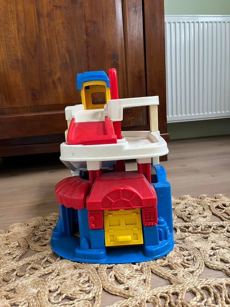 Fisher-Price garage, Ophalen, Gebruikt, Speelset