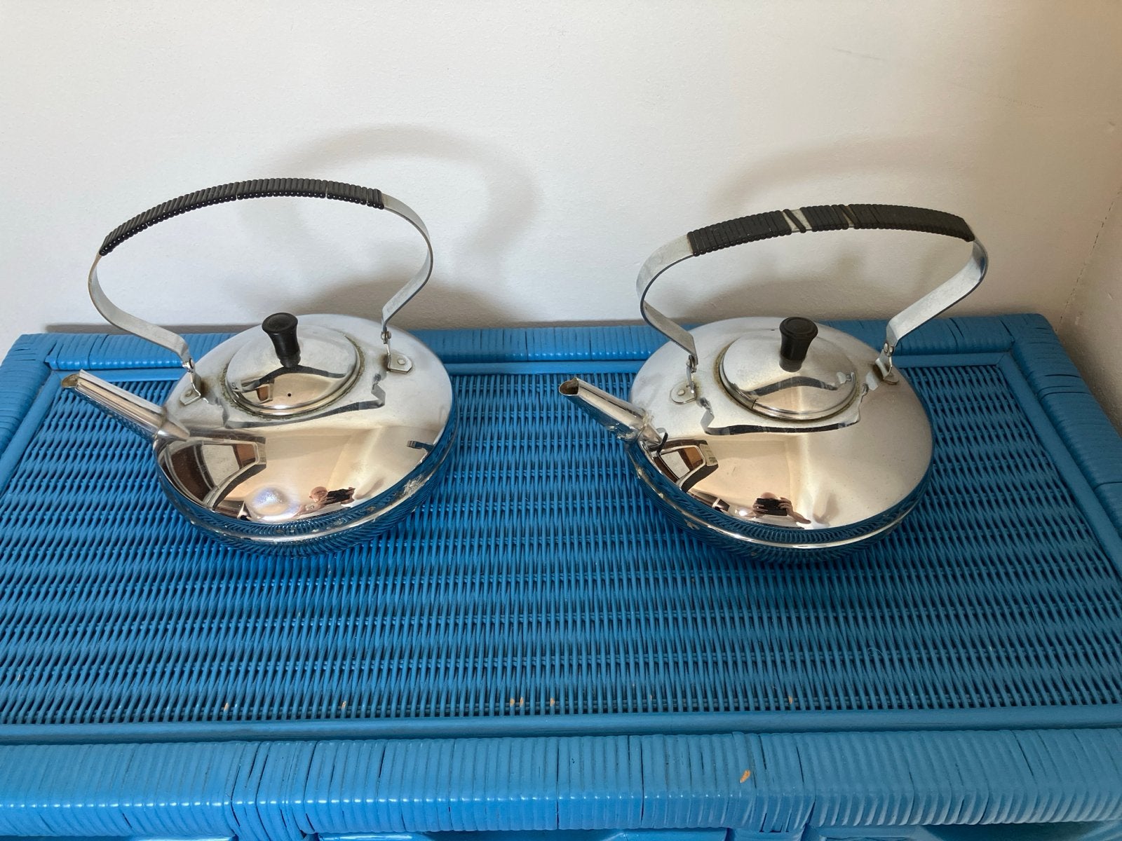 2 Vintage Bredemeijer Hilversum Theeketels, Antiek en Kunst, Ophalen