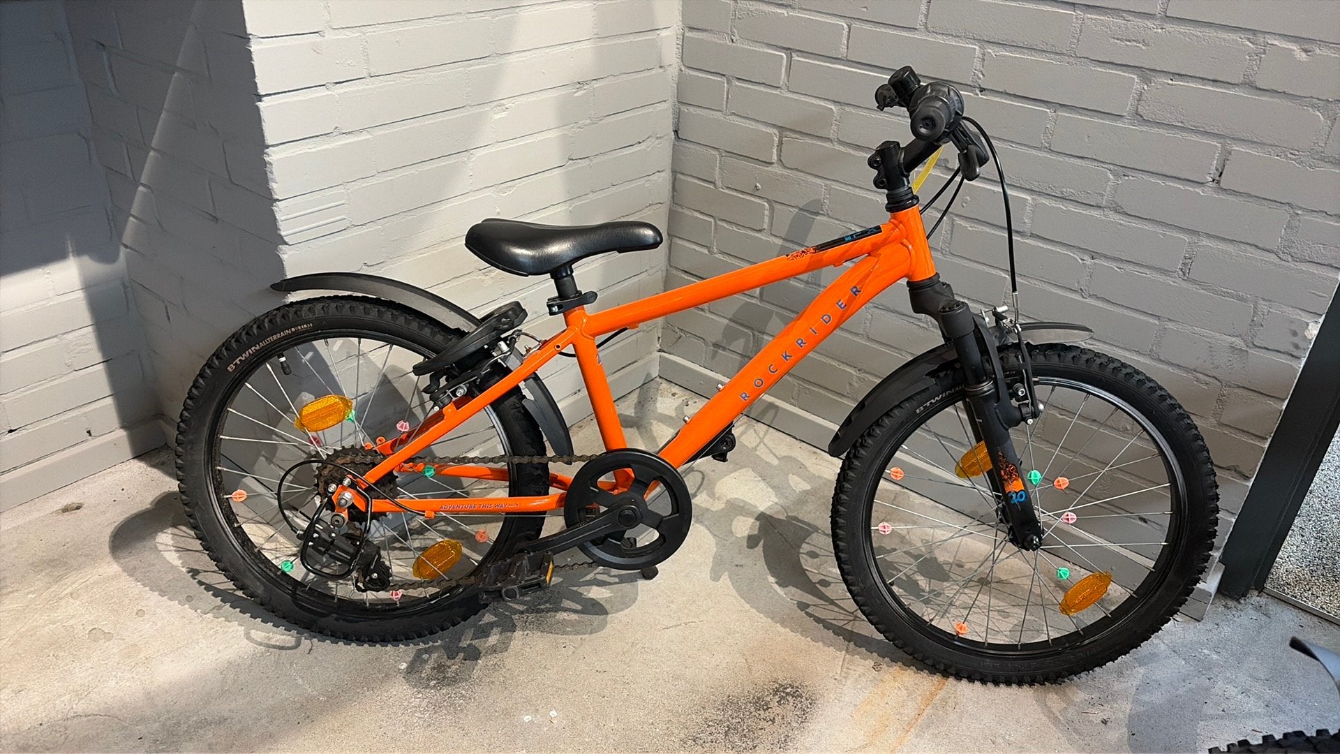 Rockrider  20 inch, Ophalen, Gebruikt, Staal, 16 tot 20 inch