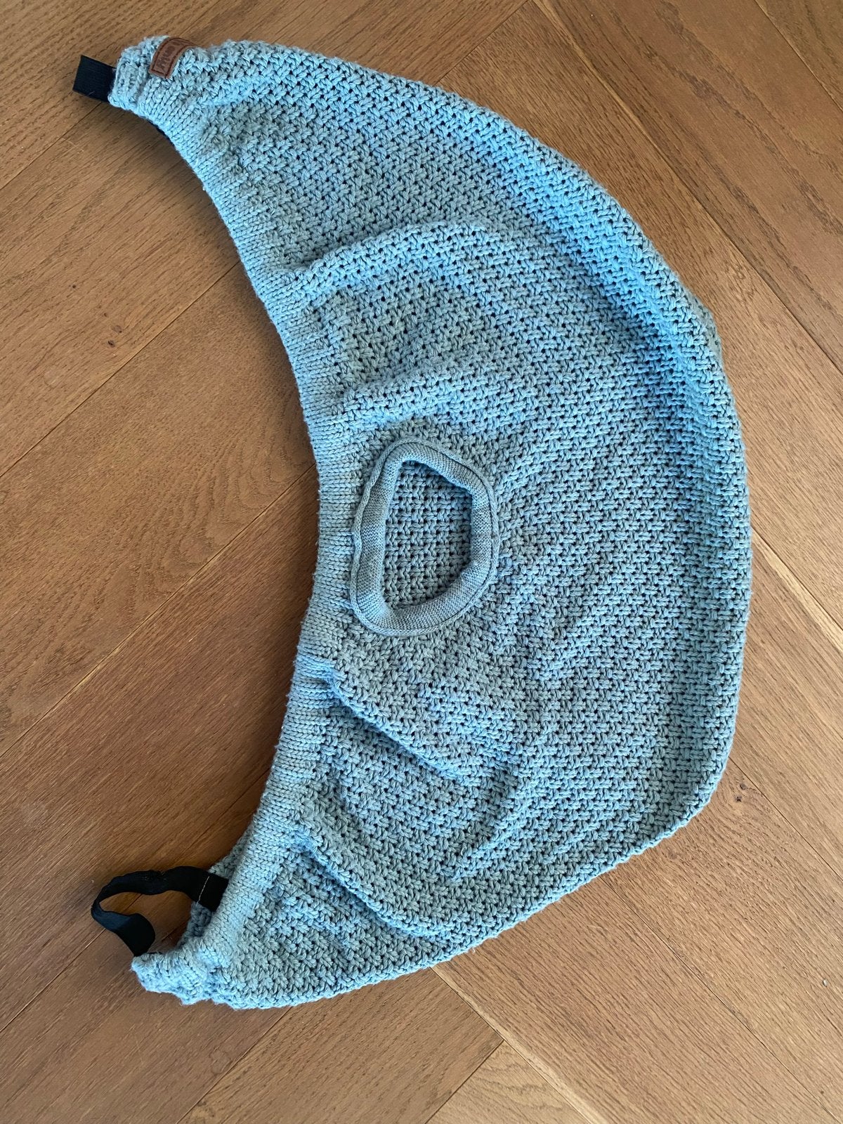 Baby's Only Maxi-Cosi hoes - Gebreid - Lichtblauw, Kinderen en Baby's, Kinderspulletjes, Gebruikt, Ophalen of Verzenden