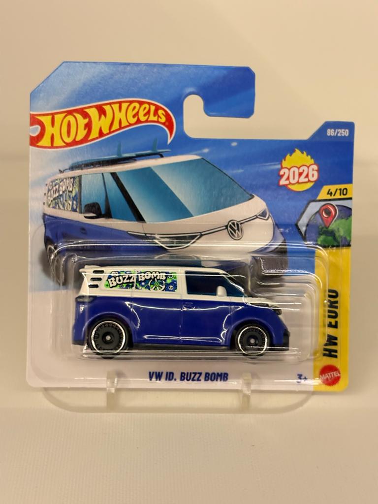Hot Wheels 2026 VW ID. Buzz Bomb - Nieuw in verpakking, Auto, Nieuw, Ophalen of Verzenden, Mattel