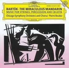 BARTOK Miraculous mandarin CD BOULEZ DG NIEUWSTAAT, Ophalen of Verzenden, Modernisme tot heden, Zo goed als nieuw, Orkest of Ballet