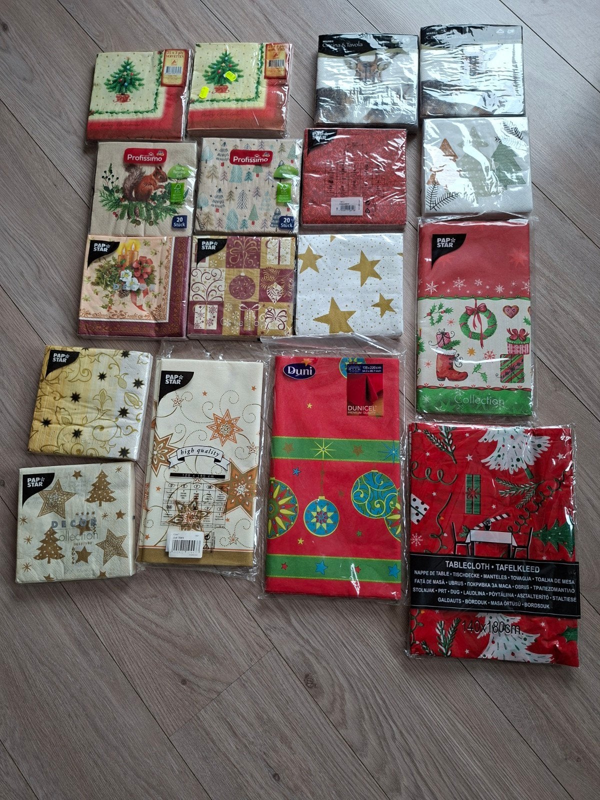 kerst servetten,  tafelkleden enz., Diversen, Ophalen of Verzenden