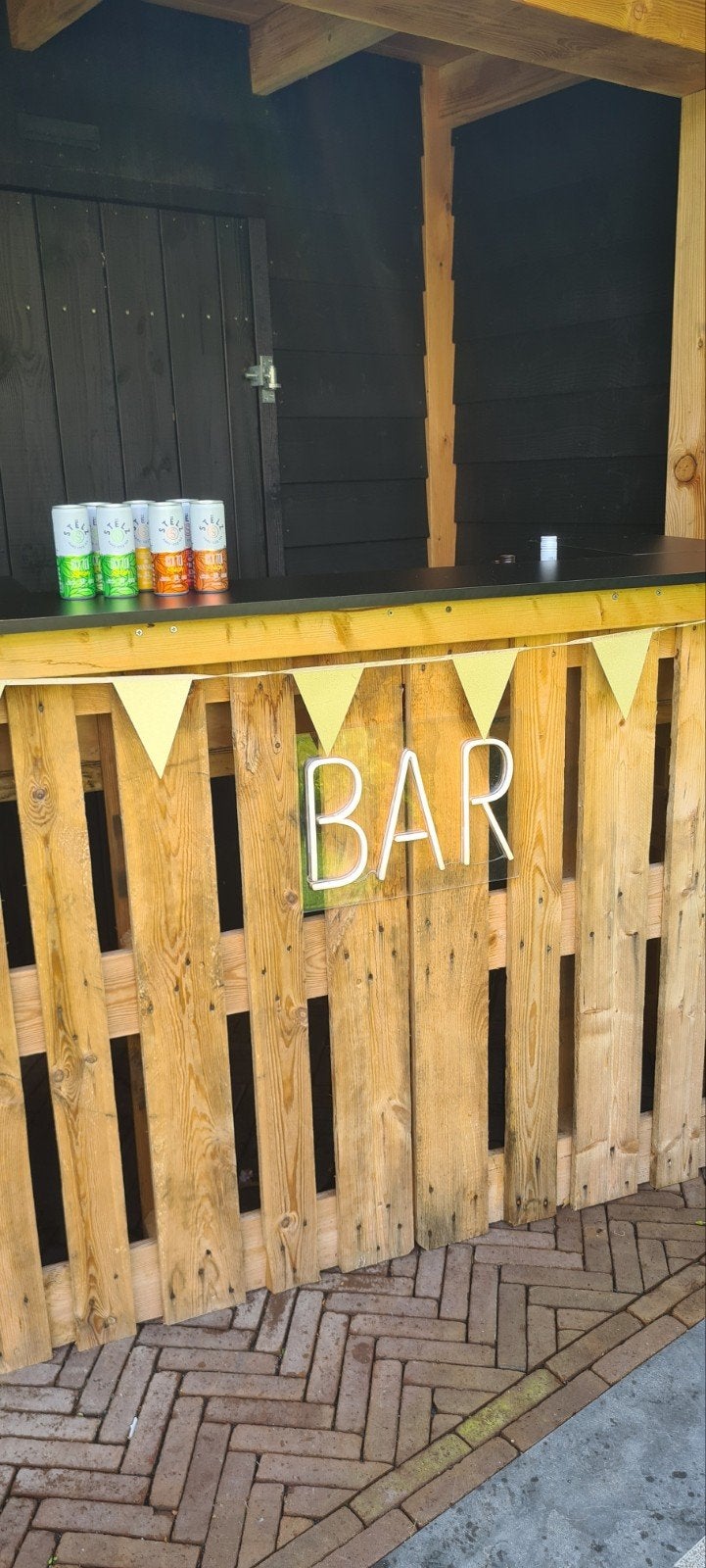 Superleuke Bar voor Tuin of Feestjes, Huis en Inrichting, Barren, Gebruikt, Ophalen