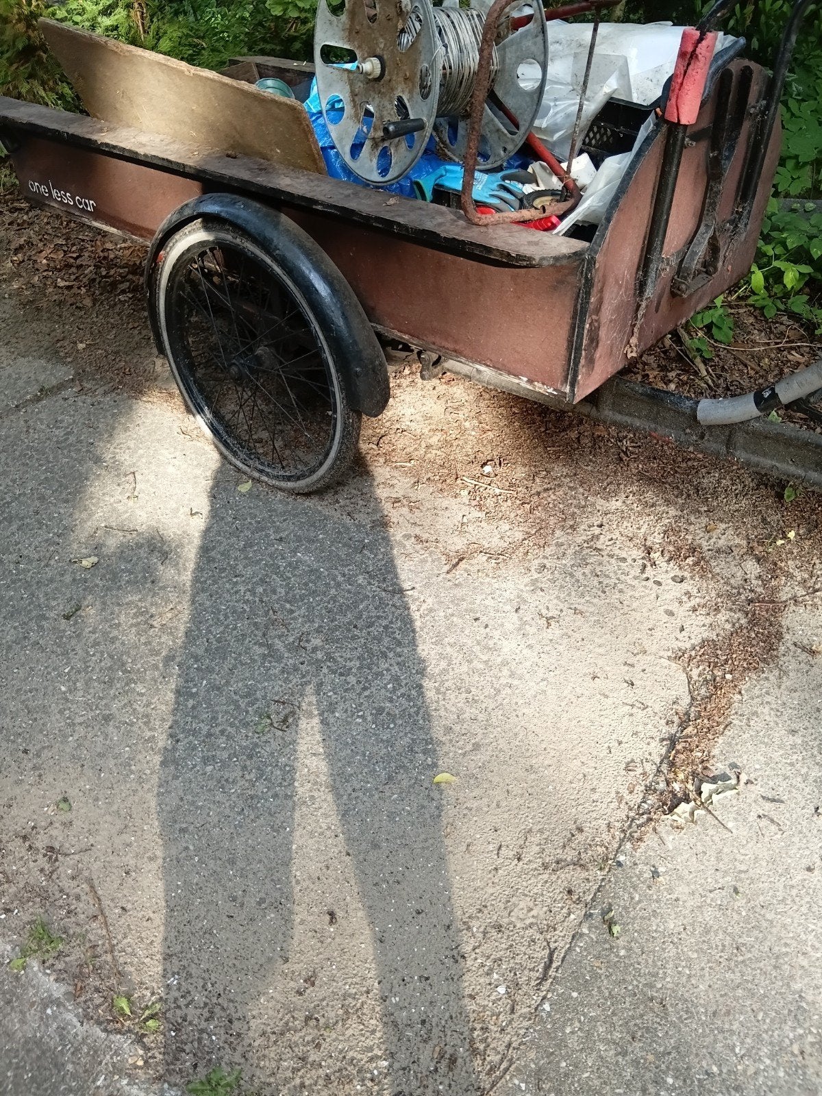Oldtimer bakfiets, Ophalen of Verzenden, Gebruikt, Overige typen, 80 kg of meer