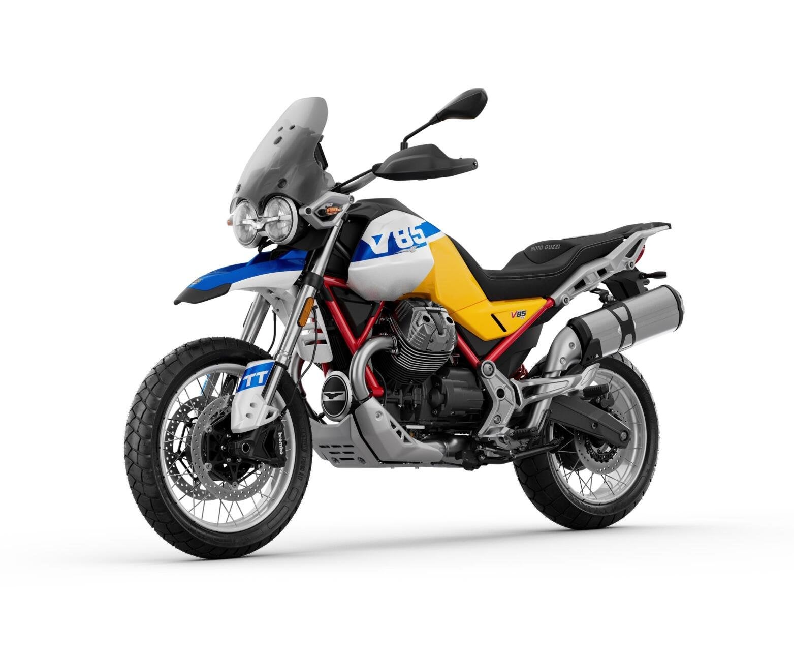 Moto Guzzi V85 TT Giallo Wadi uit voorraad leverbaar, Motoren, Motoren | Moto Guzzi, 853 cc, Moto Guzzi, Bedrijf, Meer dan 35 kW