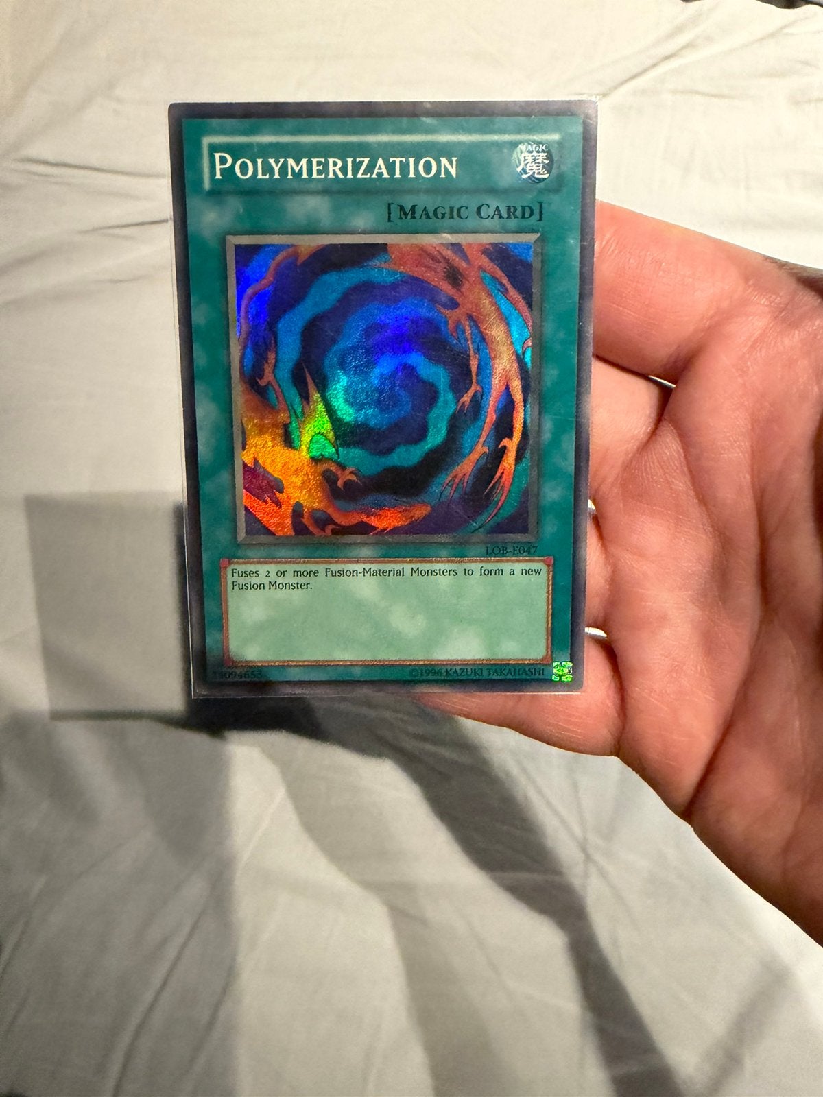 Yugioh LOB polymerization, Ophalen of Verzenden, Zo goed als nieuw