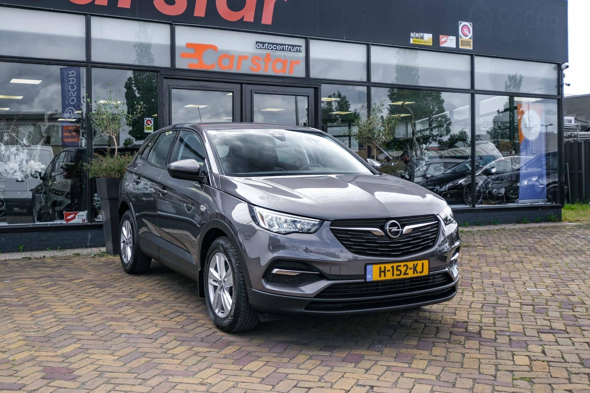 Opel Grandland X 1.2 Turbo Edition|Navi|Cruise|Pdc|, Auto's, Opel, Stof, Gebruikt, 1199 cc, Origineel Nederlands