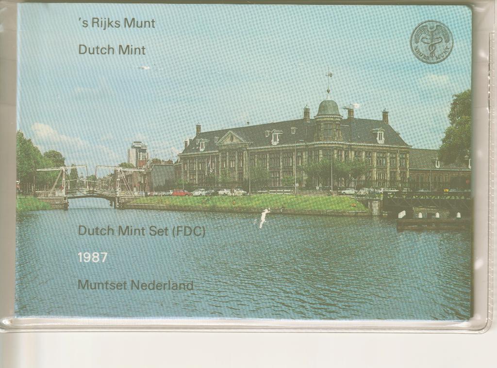 jaar set 1987 utrecht, Verzenden, Koningin Beatrix, Euro's