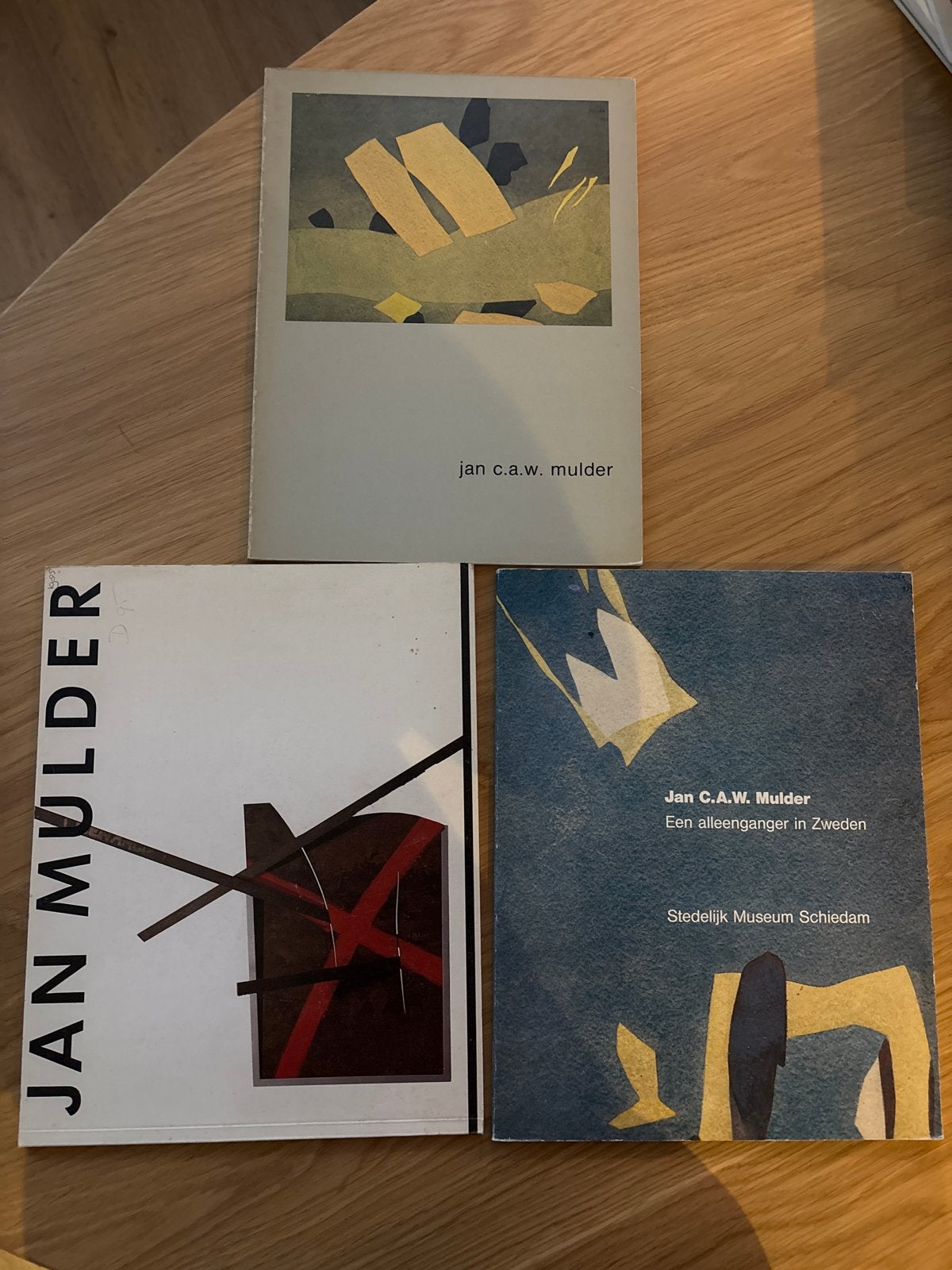 Jan C.A.W. Mulder boeken - Stedelijk Museum Schiedam, Ophalen of Verzenden, Gelezen, Overige onderwerpen