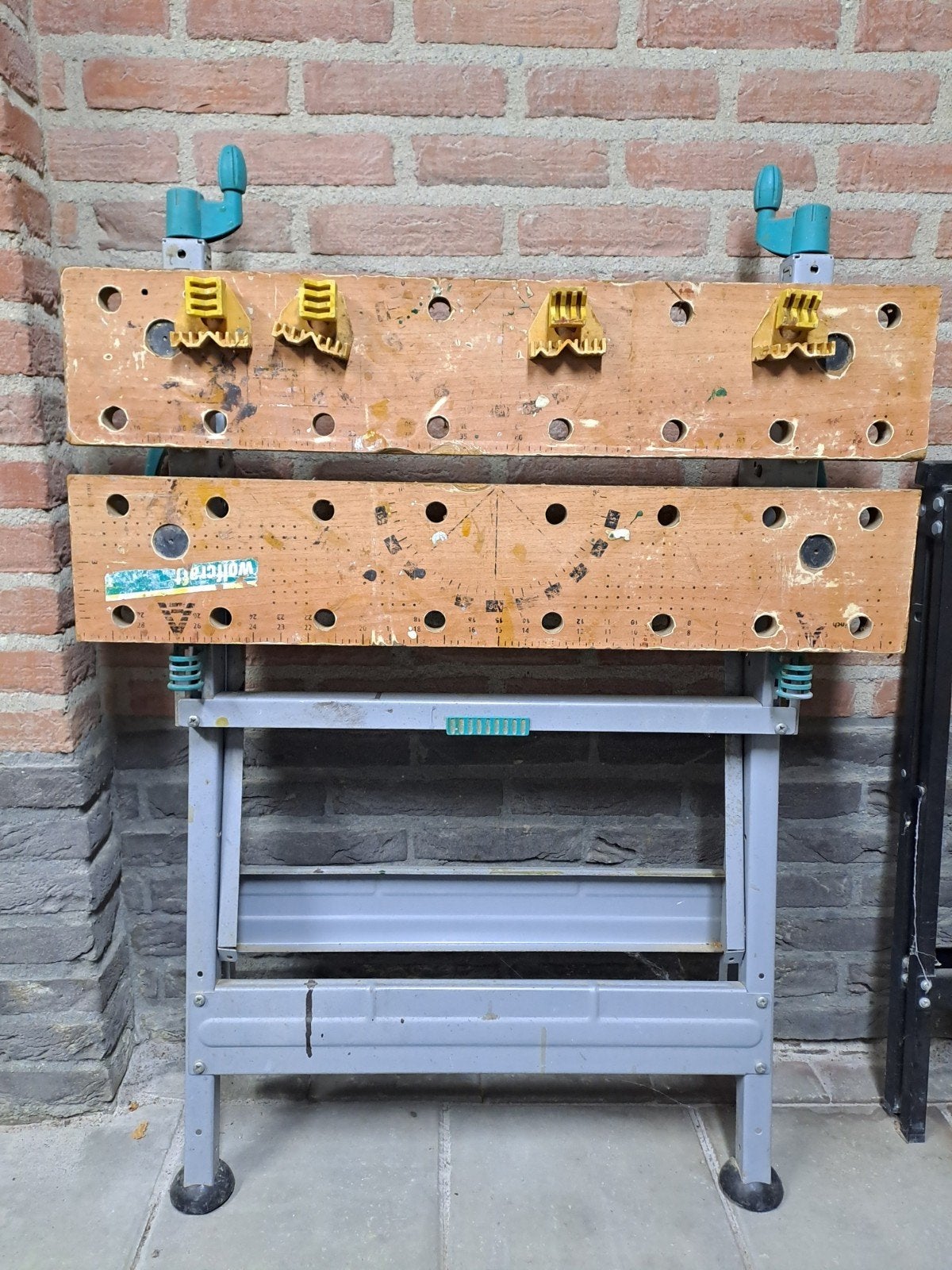Wolfcraft master 400 workmate werkbankje, Doe-het-zelf en Verbouw, Ophalen, 70 tot 120 cm, Bankschroef