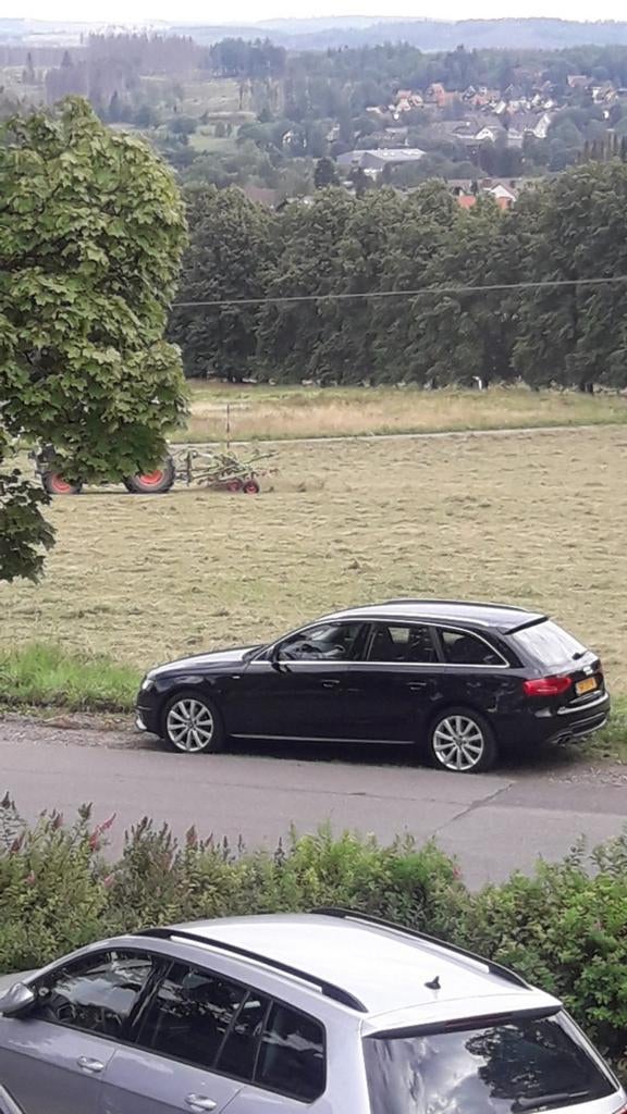 Audi A4 1.8 Tfsi 88KW Avant 2009 Zwart, Auto's, Voorwielaandrijving, 4 cilinders, 160 pk, Zwart