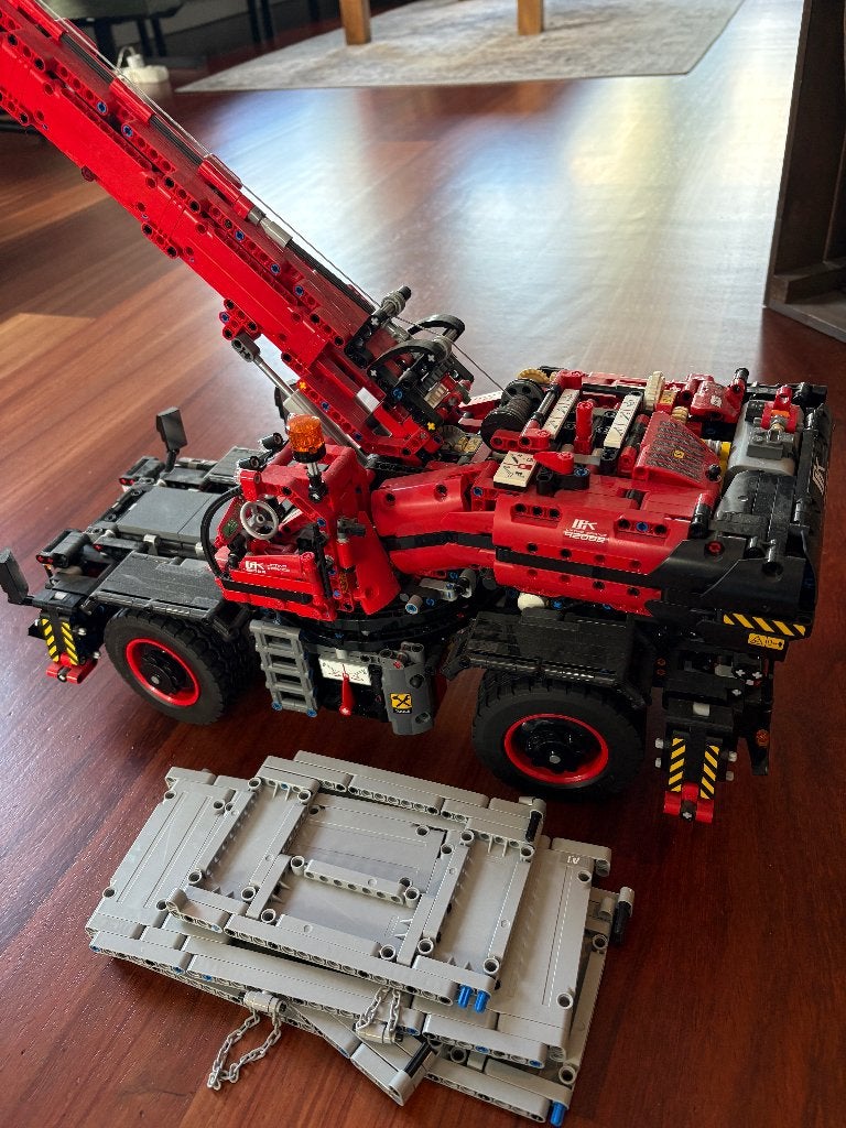 Lego Technic Rough Terrain Crane 42082, Kinderen en Baby's, Speelgoed | Duplo en Lego, Ophalen of Verzenden, Zo goed als nieuw