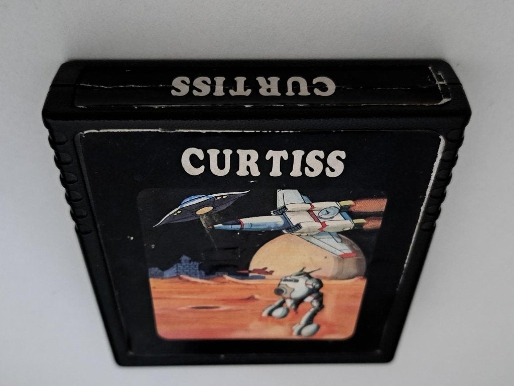 atari 2600 - curtiss, Avontuur en Actie, 1 speler, Ophalen of Verzenden, Zo goed als nieuw