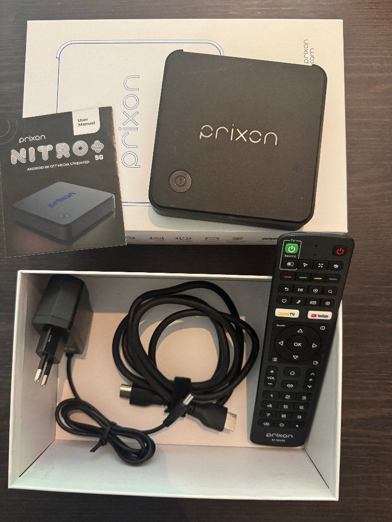 PRIXON tv ontvanger iptv, Ophalen of Verzenden, Zo goed als nieuw, HDMI, Minder dan 500 GB
