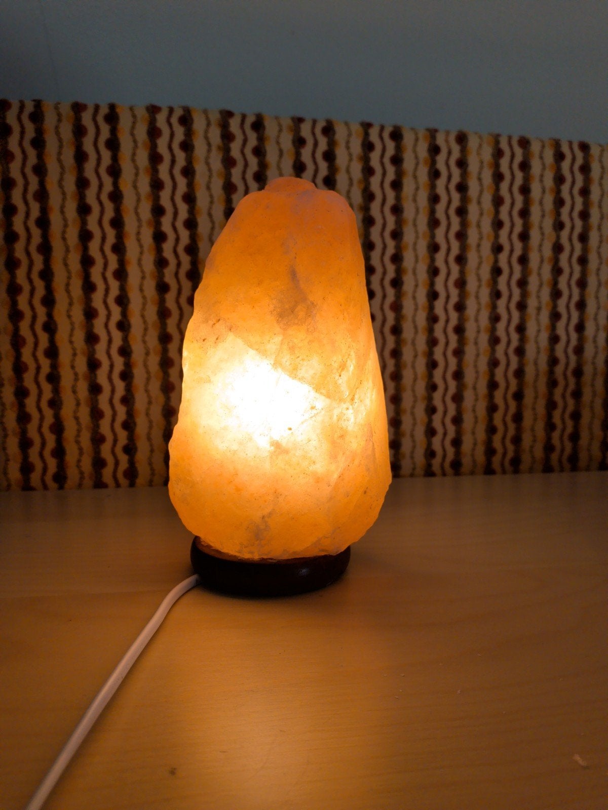 Himalaya Zoutlamp - Sfeervolle Verlichting, Huis en Inrichting, Lampen | Overige, Ophalen, Gebruikt, Natuurlijk, Rustiek, Sfeervol