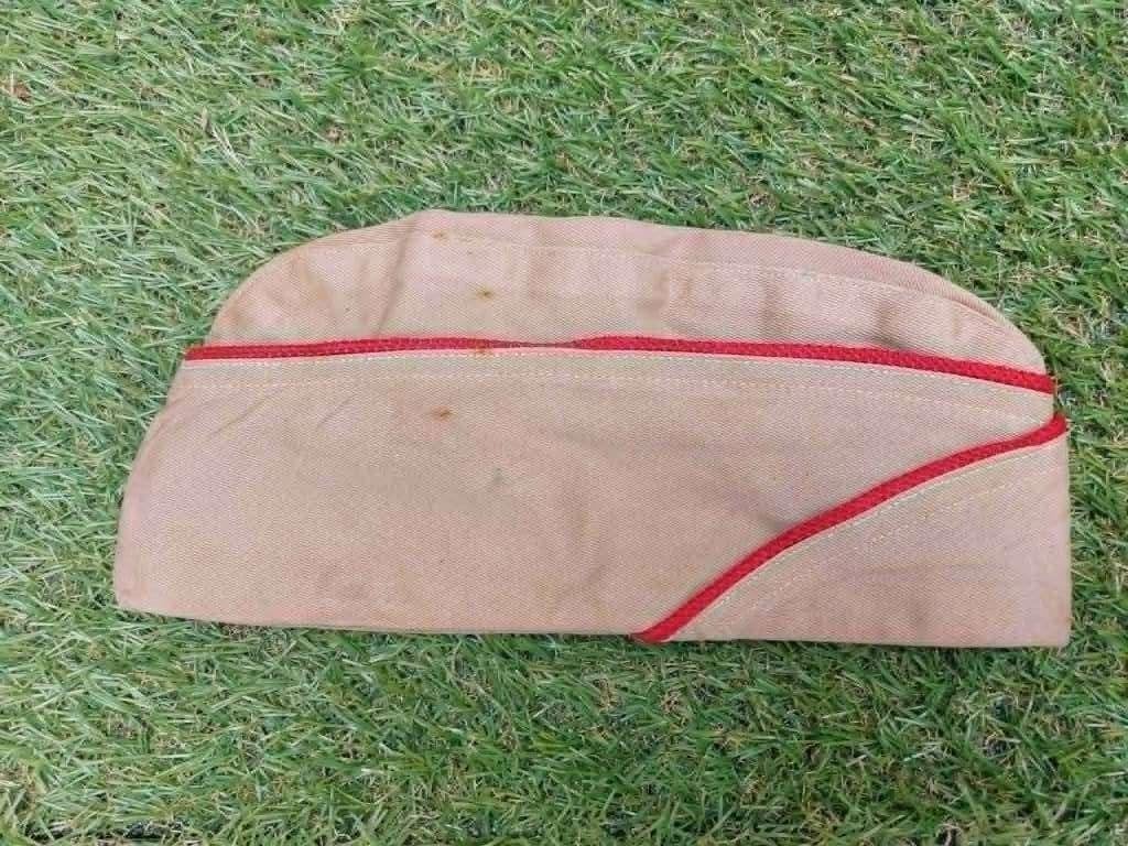 US Army WO2 Artillery Garrison cap, Ophalen of Verzenden, Landmacht, Amerika, Helm of Baret