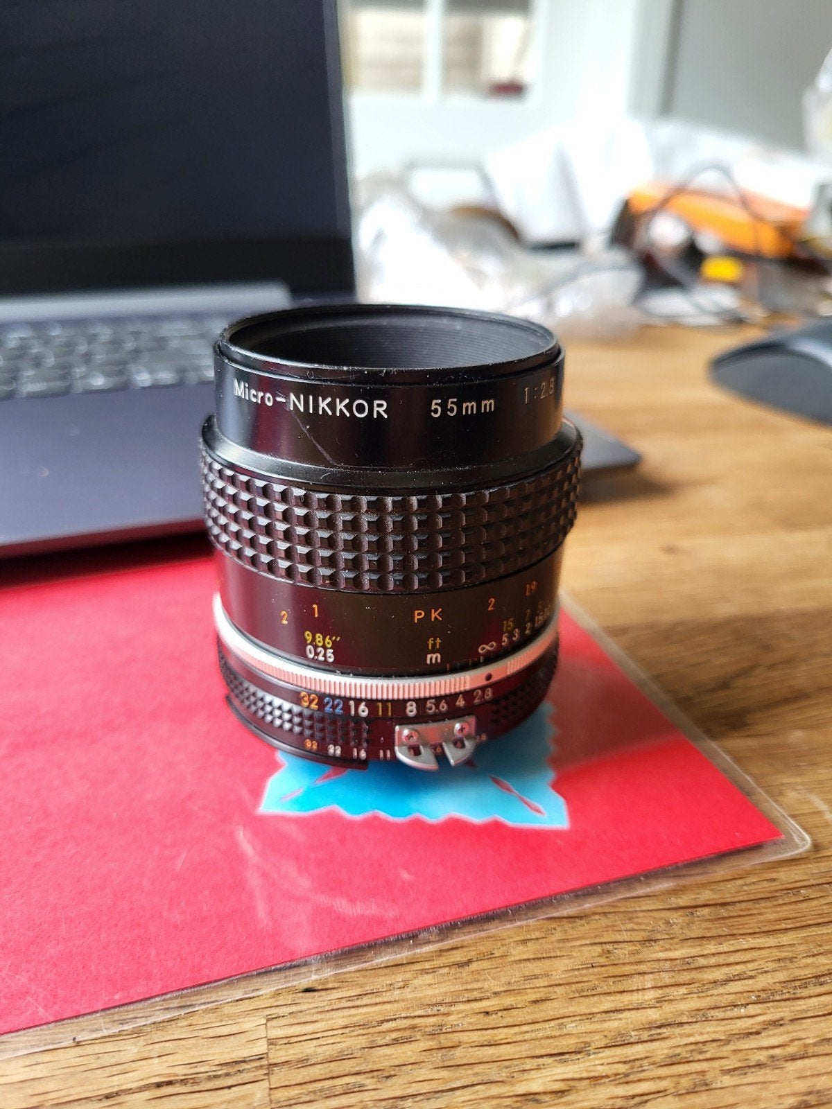 Nikon Ai-S Micro Nikkor 55mm f/2.8, Ophalen of Verzenden, Gebruikt, Macrolens