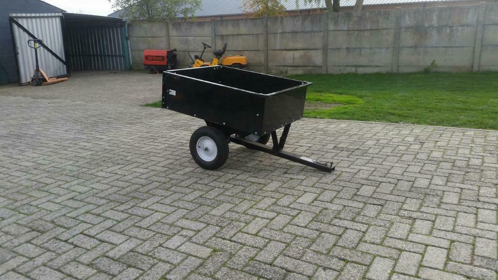 NIEUW AANHANGWAGEN ZITMAAIER (225 KG), Opvangbak, Stiga, Nieuw, Ophalen of Verzenden