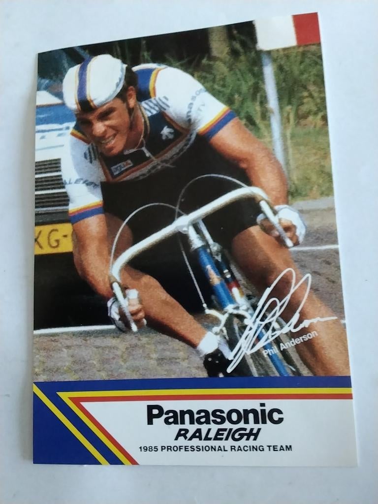 PHIL ANDERSON PANASONIC RALEIGH 1985, Ophalen of Verzenden, Nieuw, Overige typen