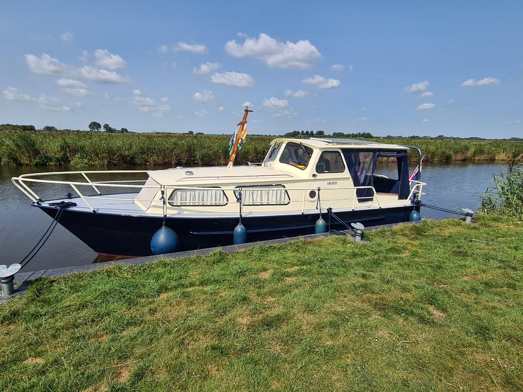 Mooie Ariadne Nestor Kruiser, Ophalen, Gebruikt, Staal, Binnenboordmotor