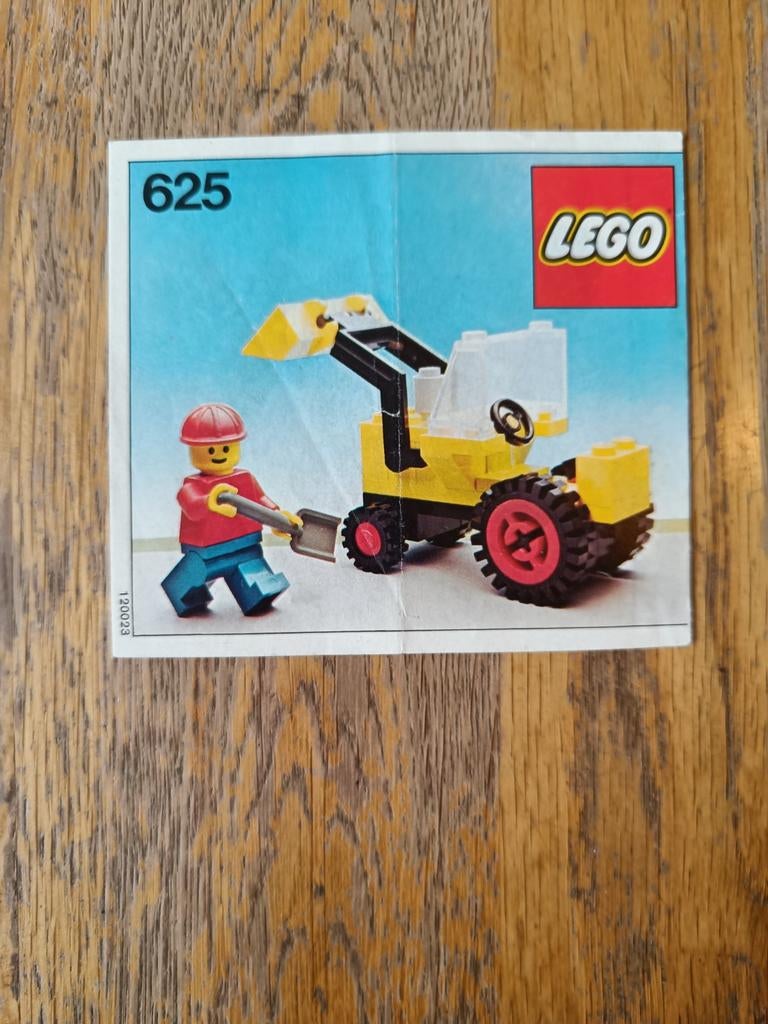 Lego 625 Instructieboekje, Ophalen of Verzenden, Gebruikt, Losse stenen, Lego