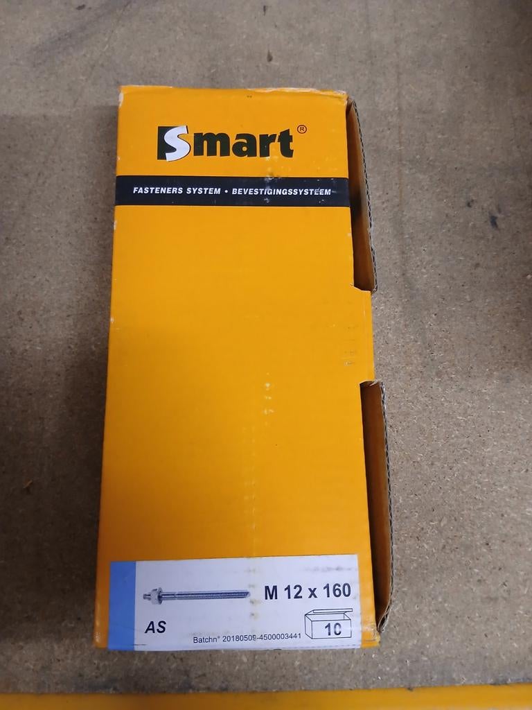 Smart Ankers M12 x 160 - Nieuw in doos, Ophalen, Nieuw