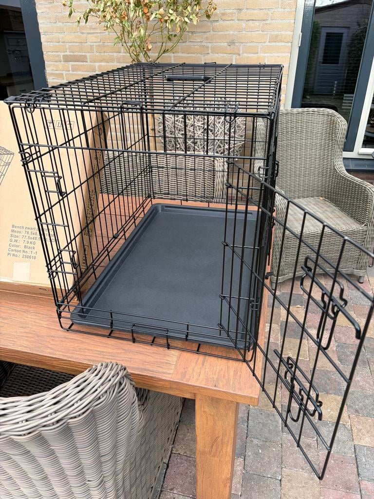 Bench zwart profit 77, Dieren en Toebehoren, Ophalen, Zo goed als nieuw