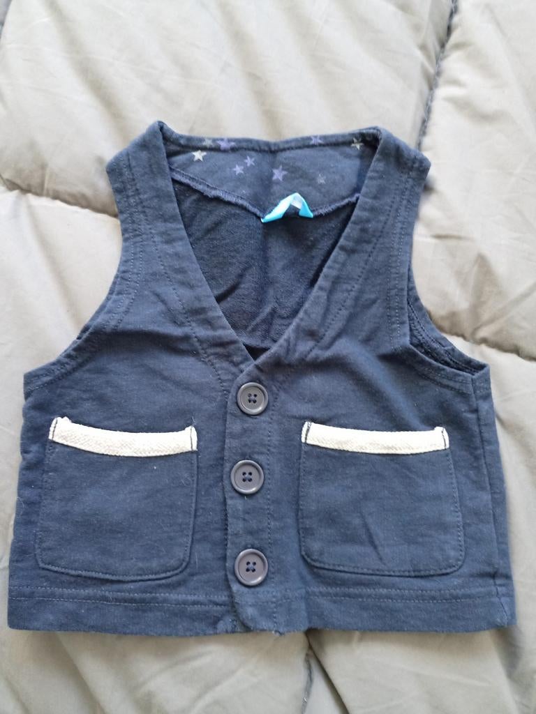 Jongens gilet maat 86/92, Overige typen, Ophalen of Verzenden, Zo goed als nieuw, Hema